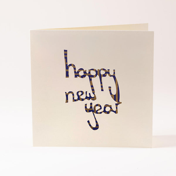 Grusskarte "happy new year"