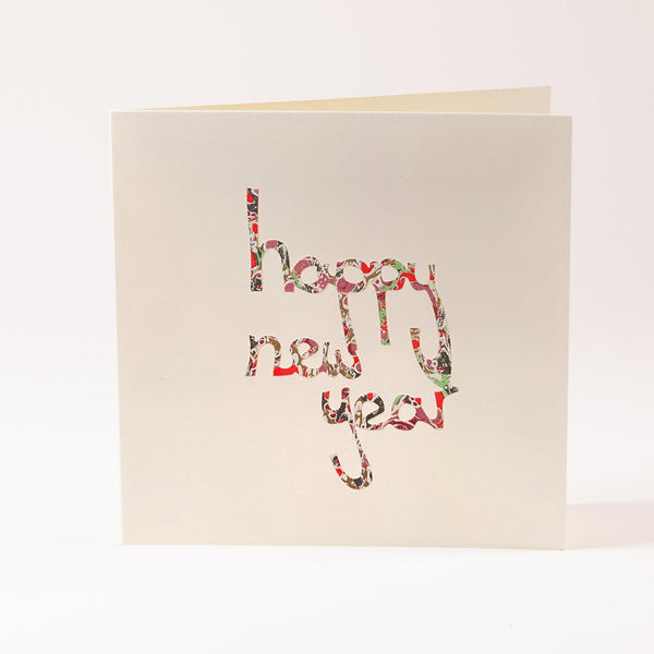 Grusskarte "happy new year"