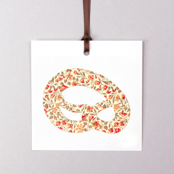Geschenkanhänger "Brezel"