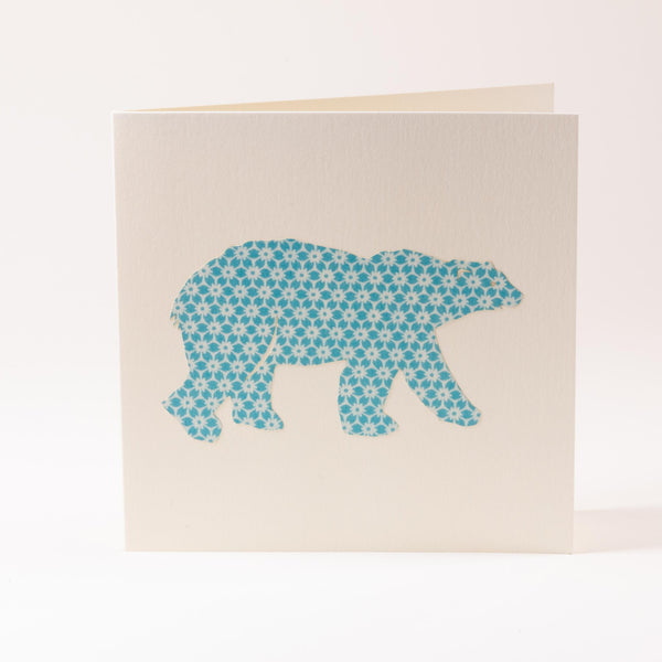 Grusskarte "Eisbär"