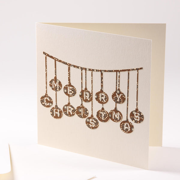 Grusskarte "Merry X-Mas"