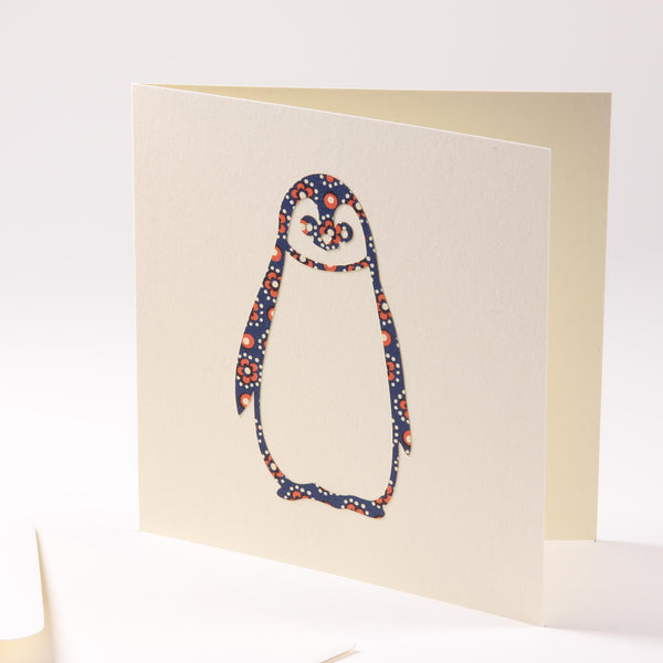 Grusskarte "Pinguin"