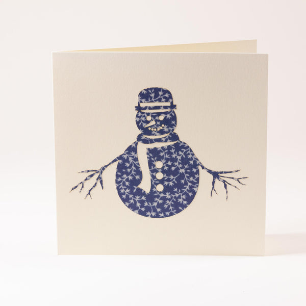 Grusskarte "Schneemann"
