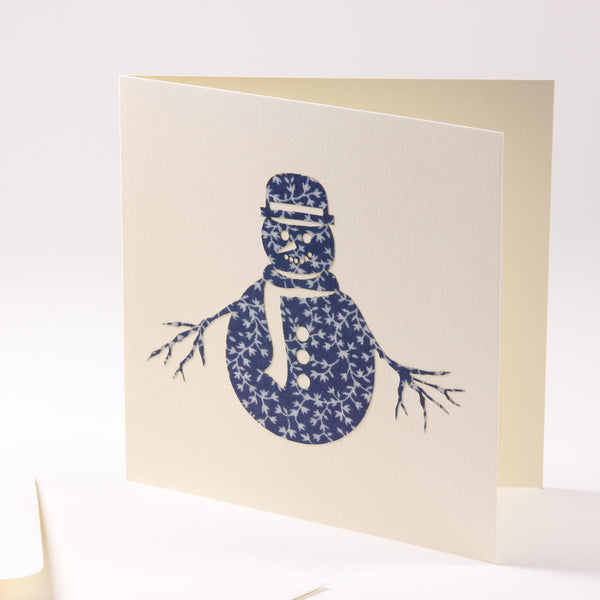 Grusskarte "Schneemann"