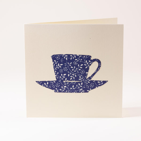 Grusskarte "Teetasse"