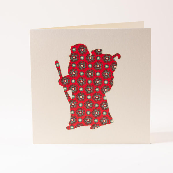 Grusskarte "Weihnachtsmann"