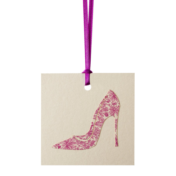 Geschenkanhänger "Frauenschuh"