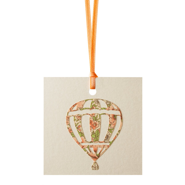 Geschenkanhänger "Heissluftballon"