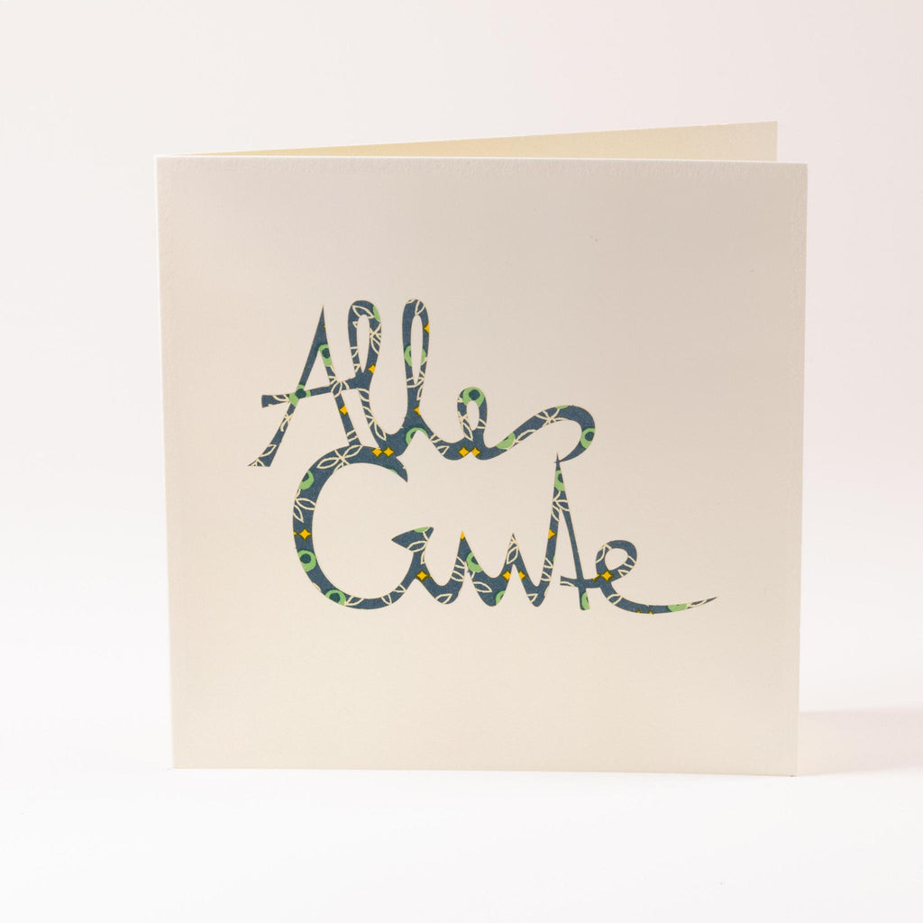 "Happy New Year" greeting card