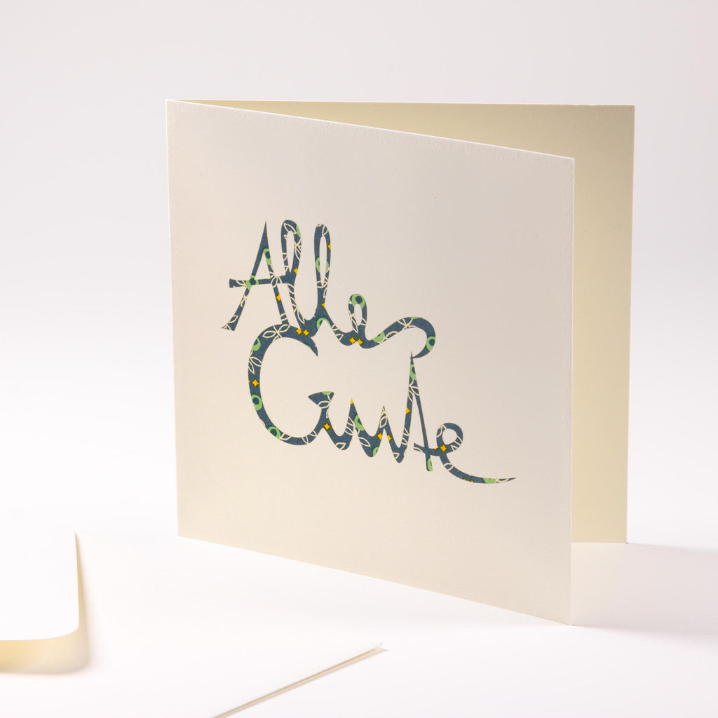 "Happy New Year" greeting card