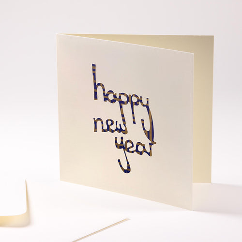 Grusskarte "happy new year"