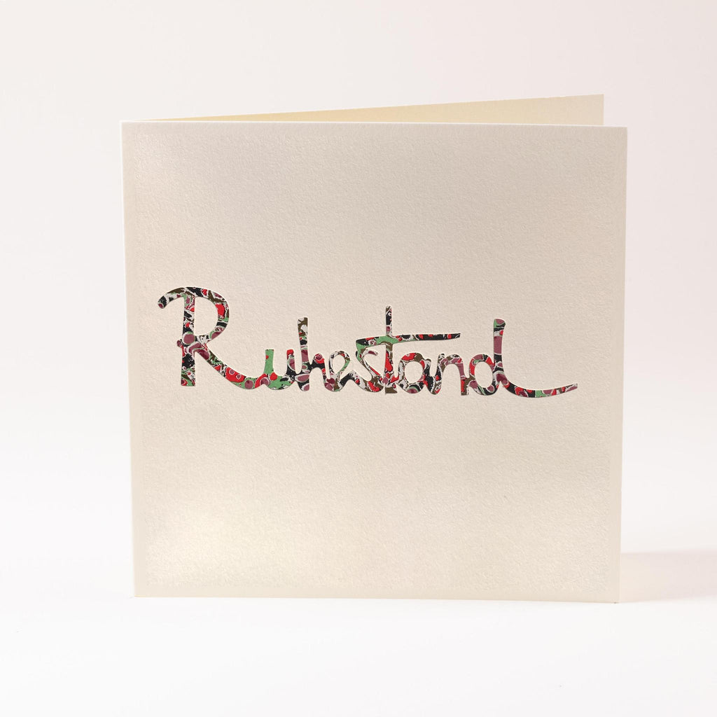 "Happy New Year" greeting card