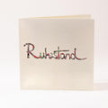 "Happy New Year" greeting card