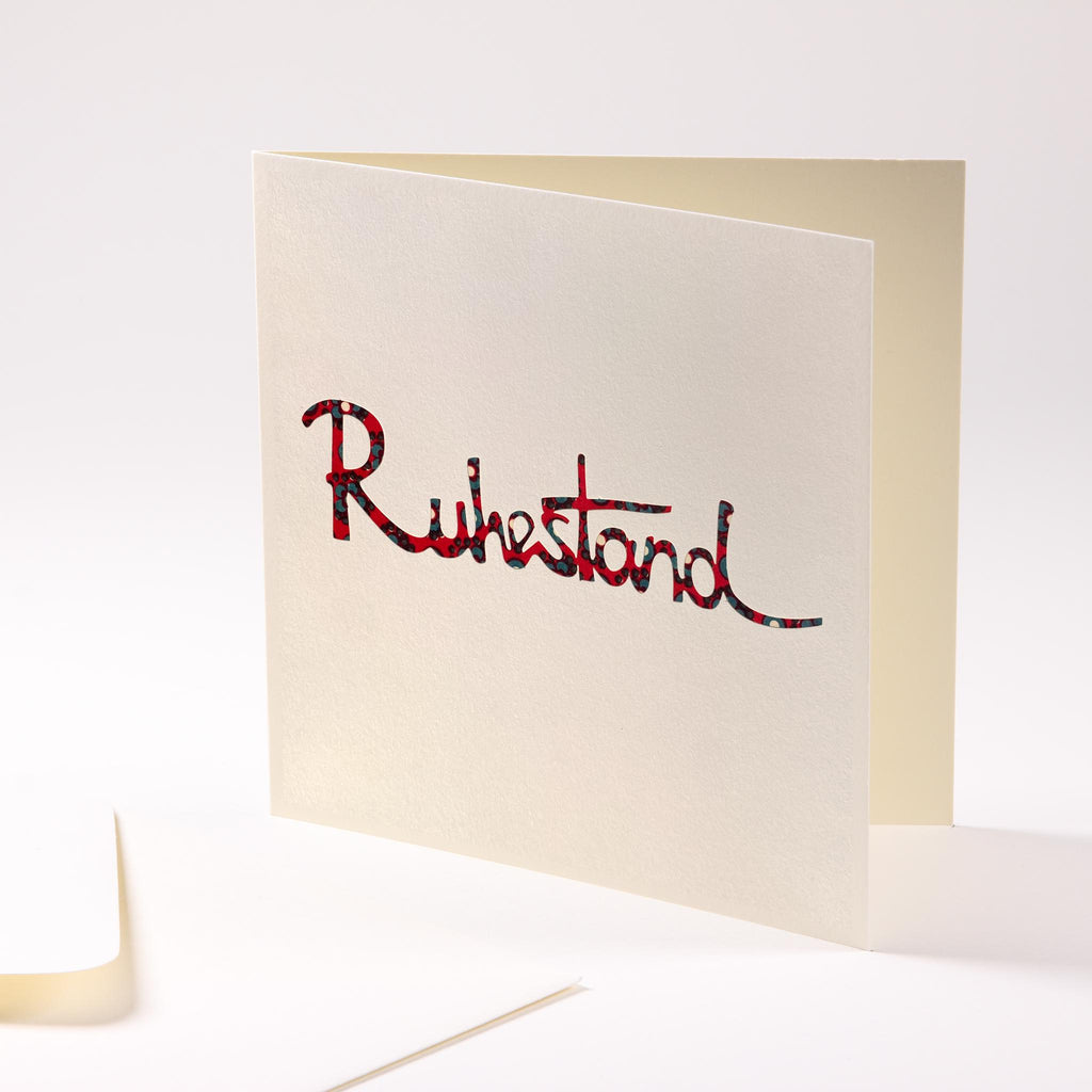 "Happy New Year" greeting card