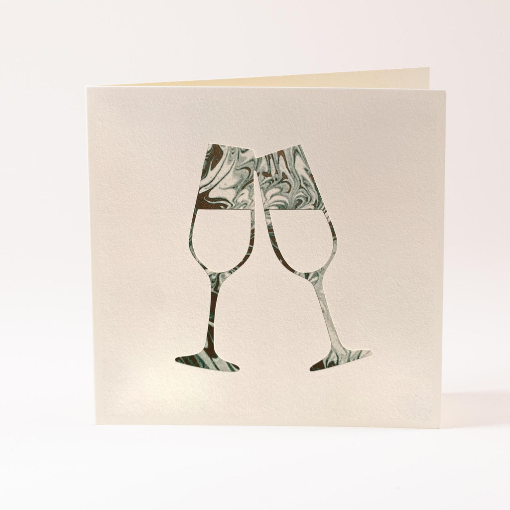 "Happy New Year" greeting card