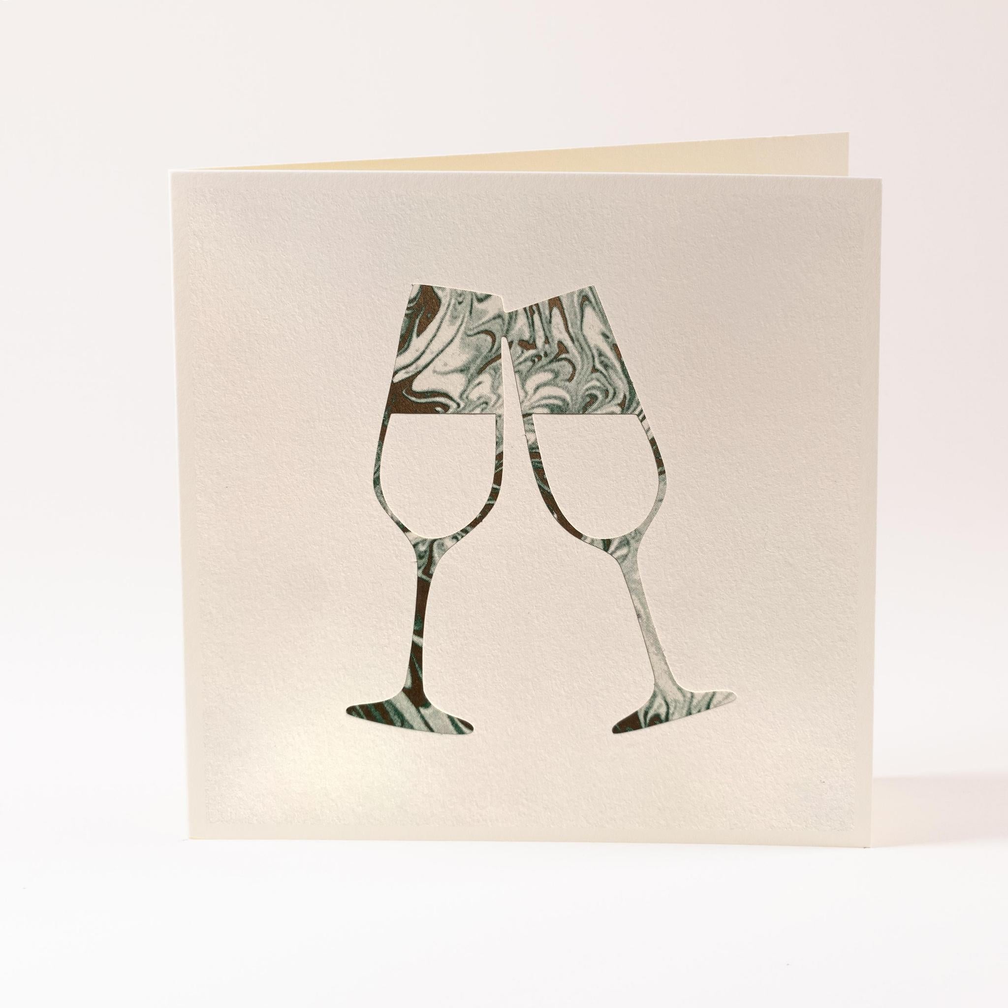 "Happy New Year" greeting card