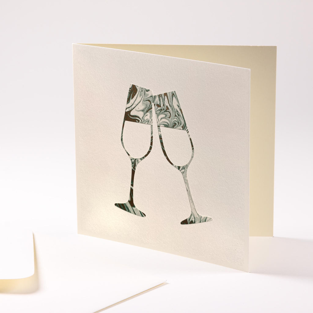 "Happy New Year" greeting card