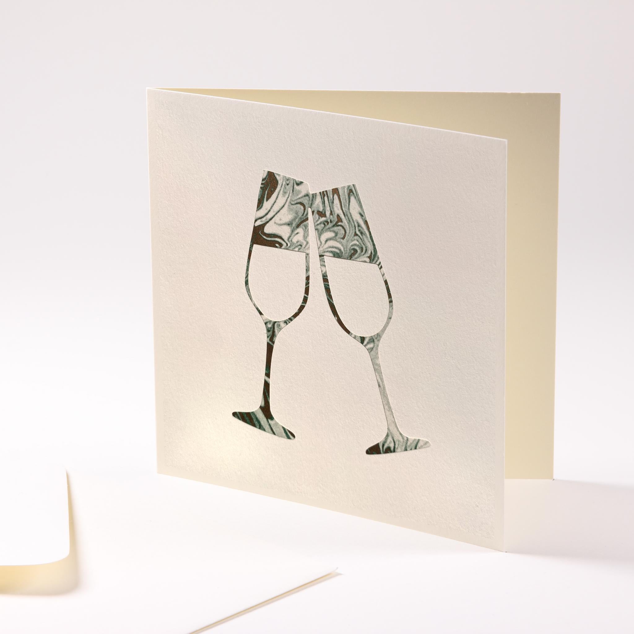 "Happy New Year" greeting card