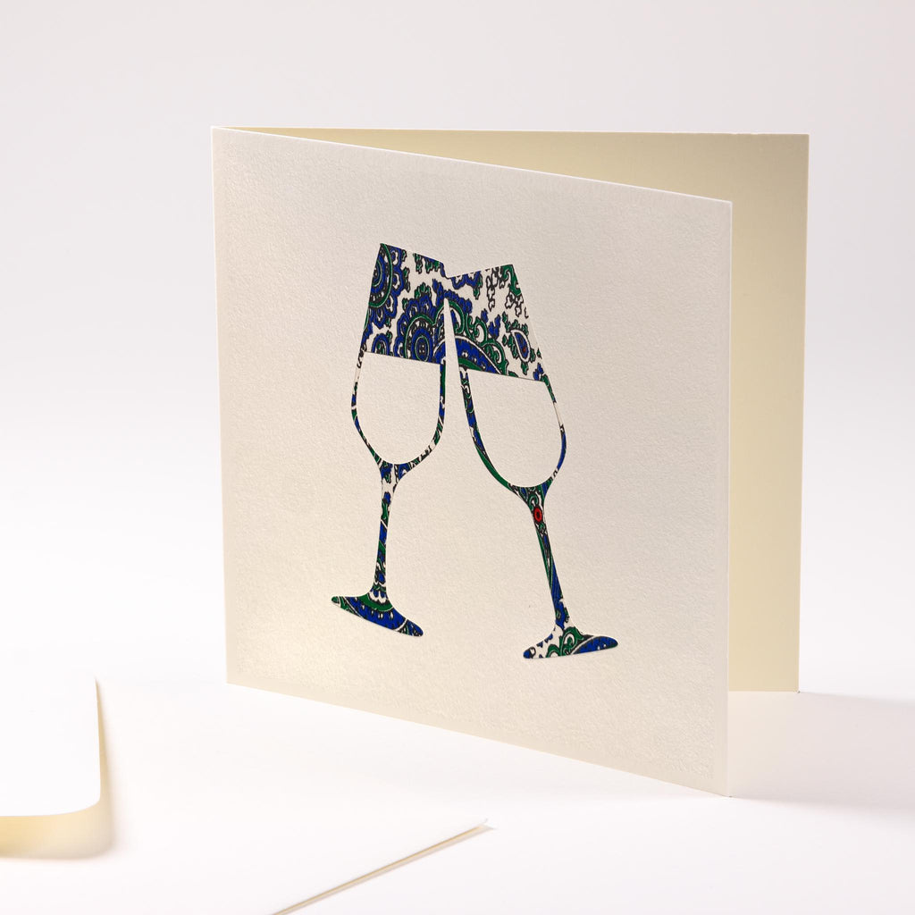 "Happy New Year" greeting card
