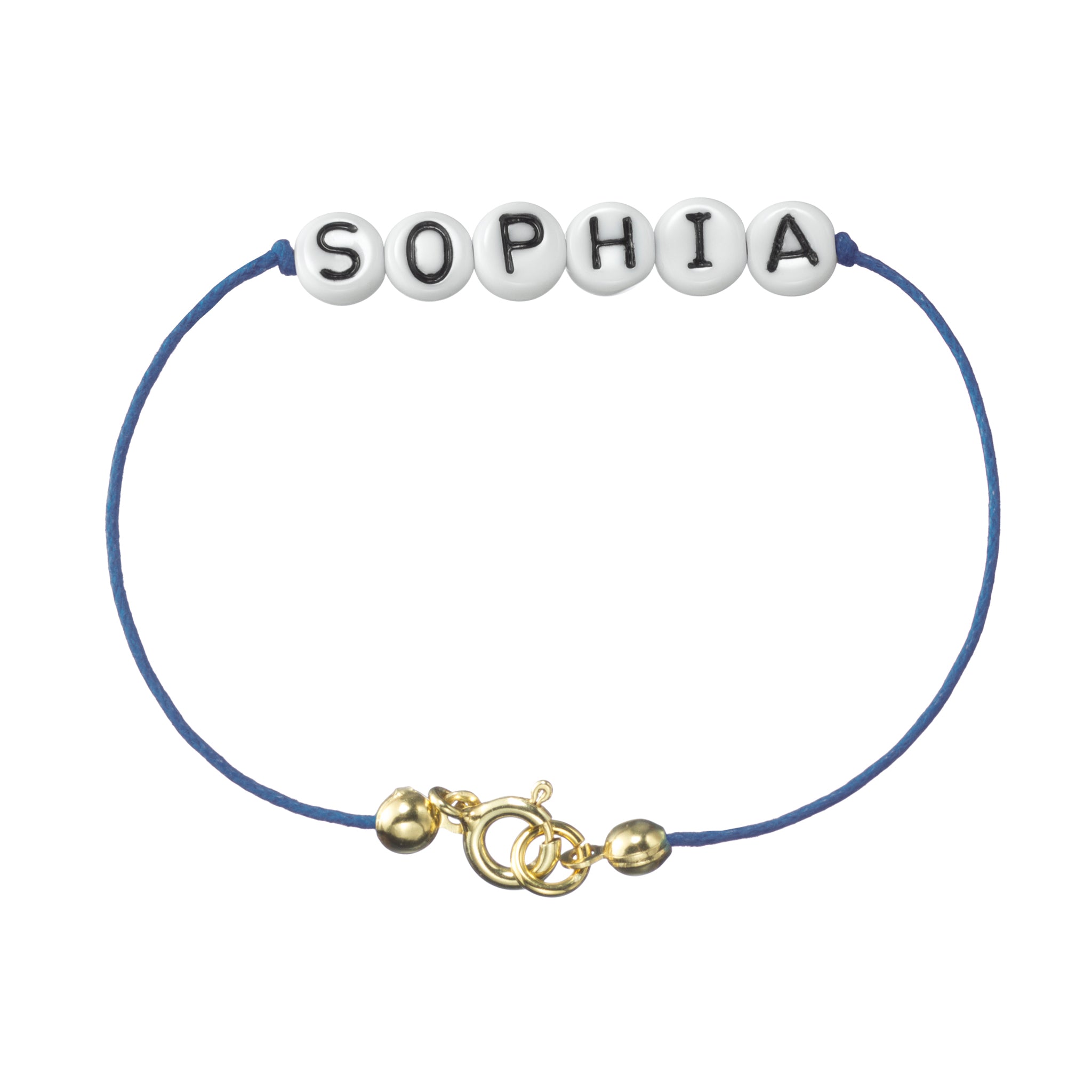 personalisiertes Armband mit Federring