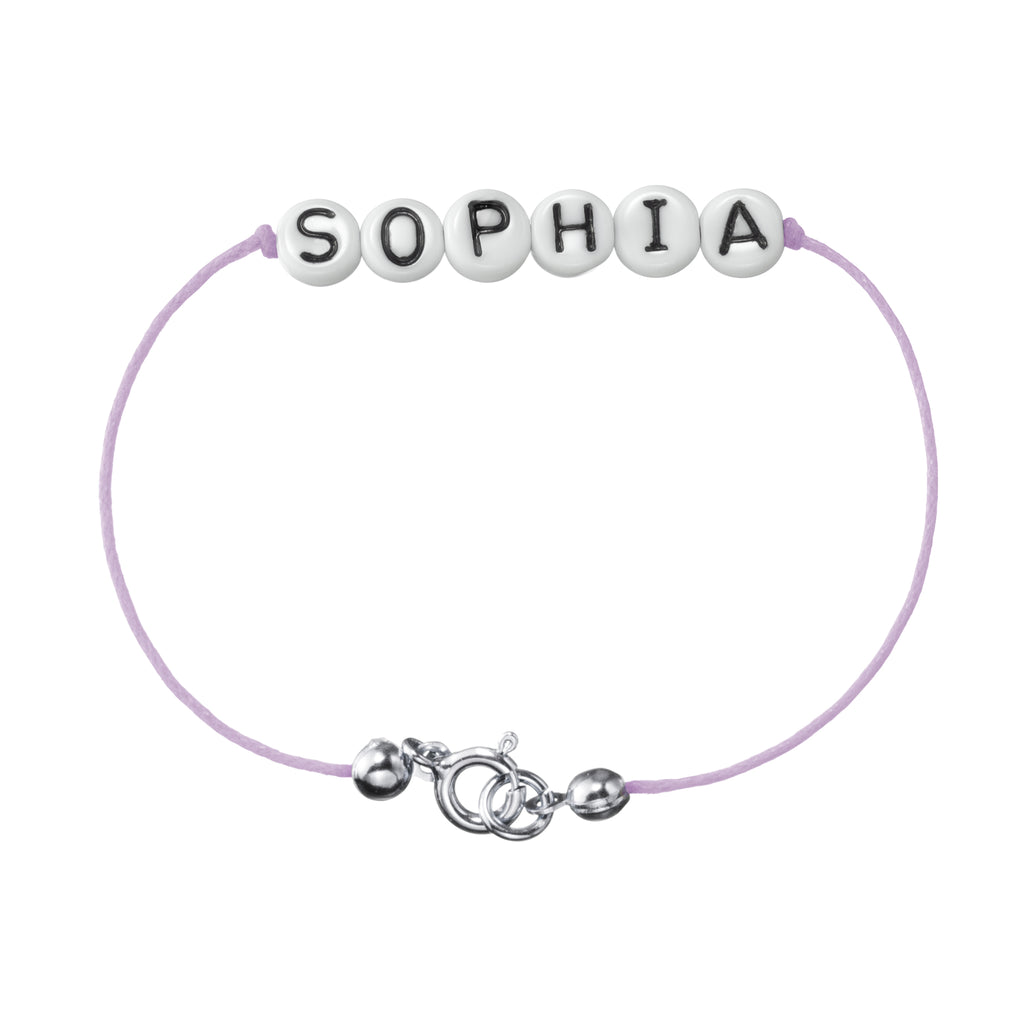 personalisiertes Armband mit Federring
