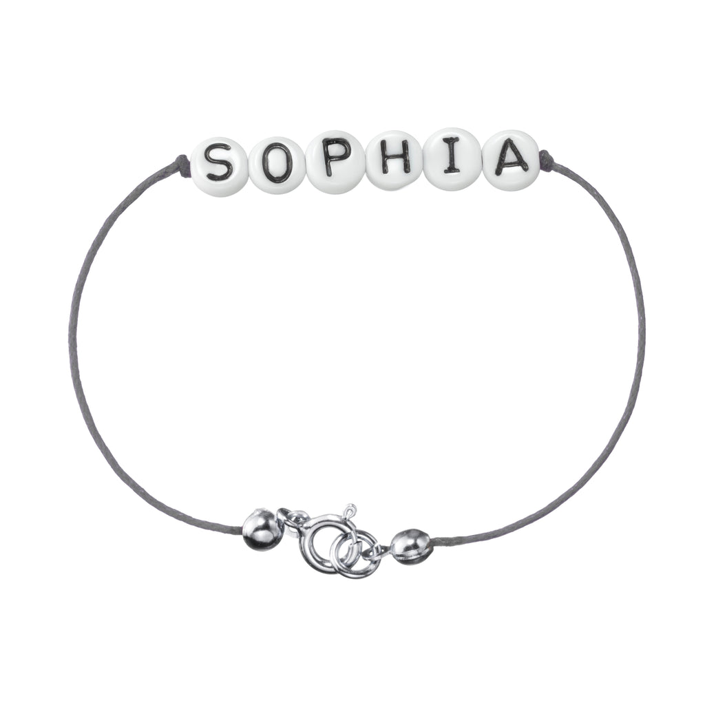 personalisiertes Armband mit Federring