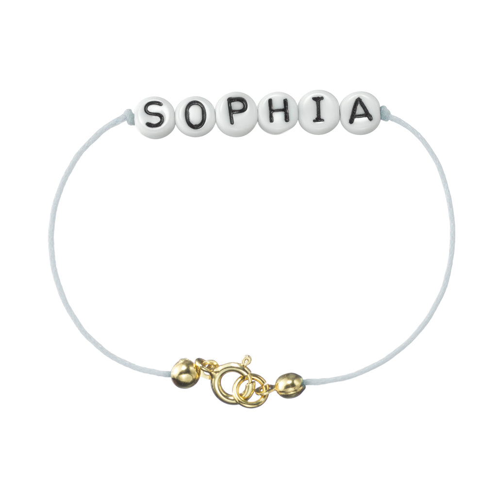 personalisiertes Armband mit Federring