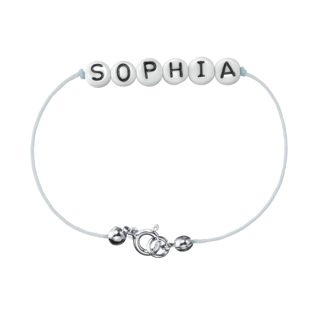 personalisiertes Armband mit Federring