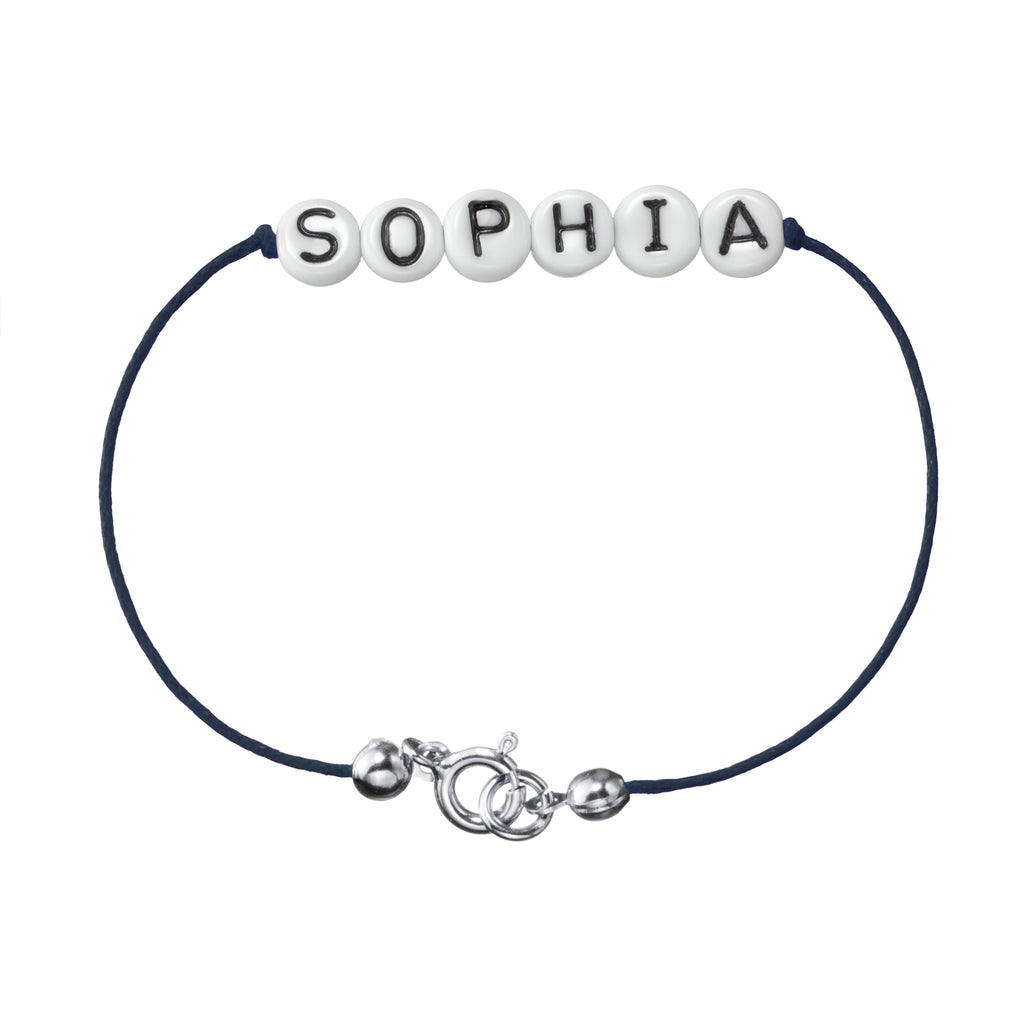 personalisiertes Armband mit Federring
