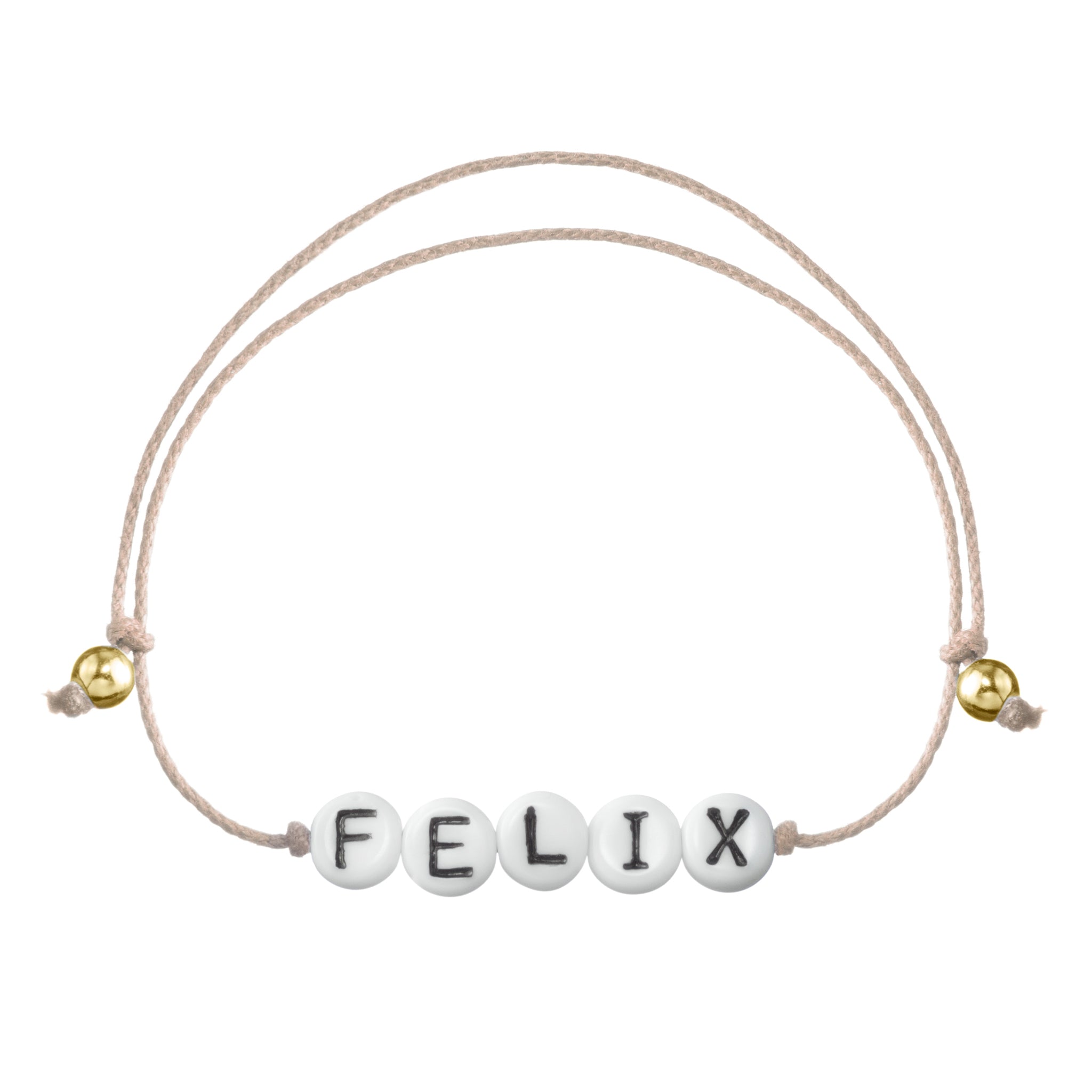 personalisiertes verstellbares Armband