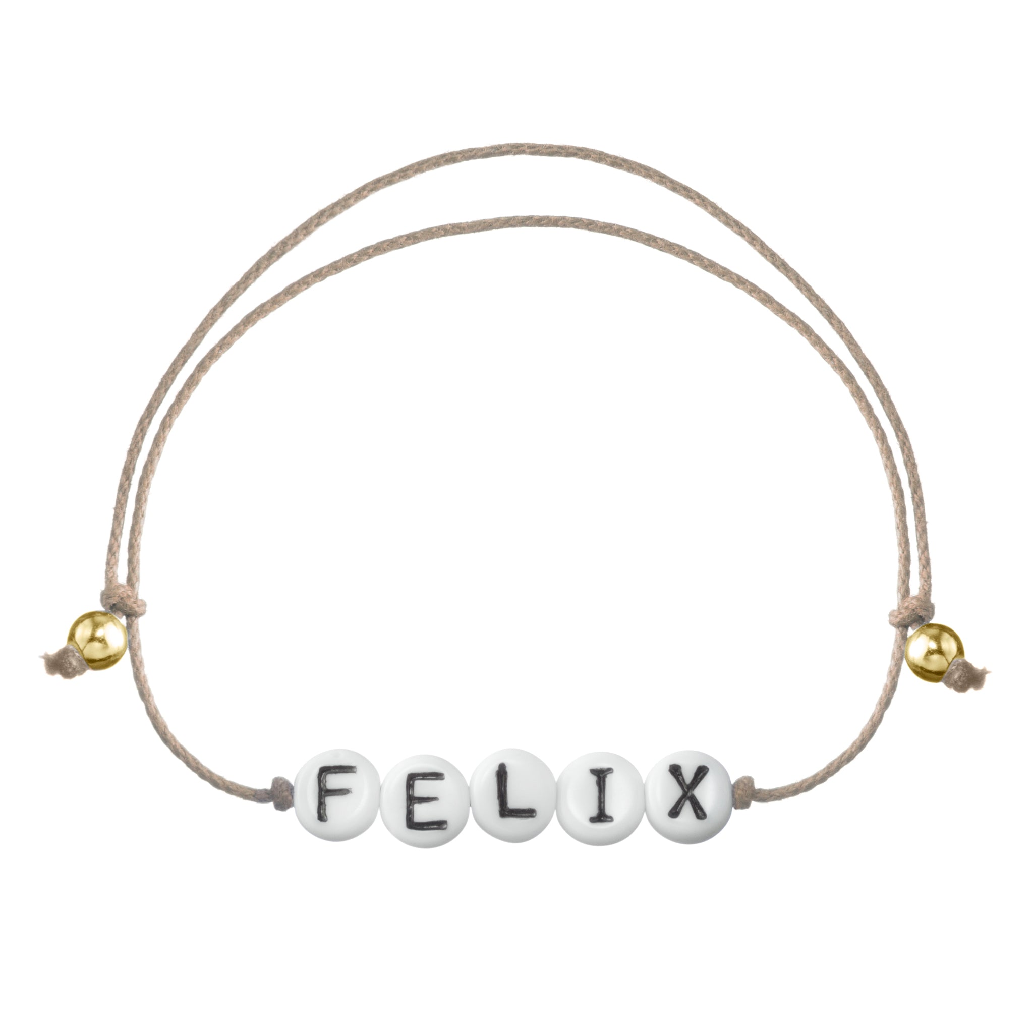 personalisiertes verstellbares Armband