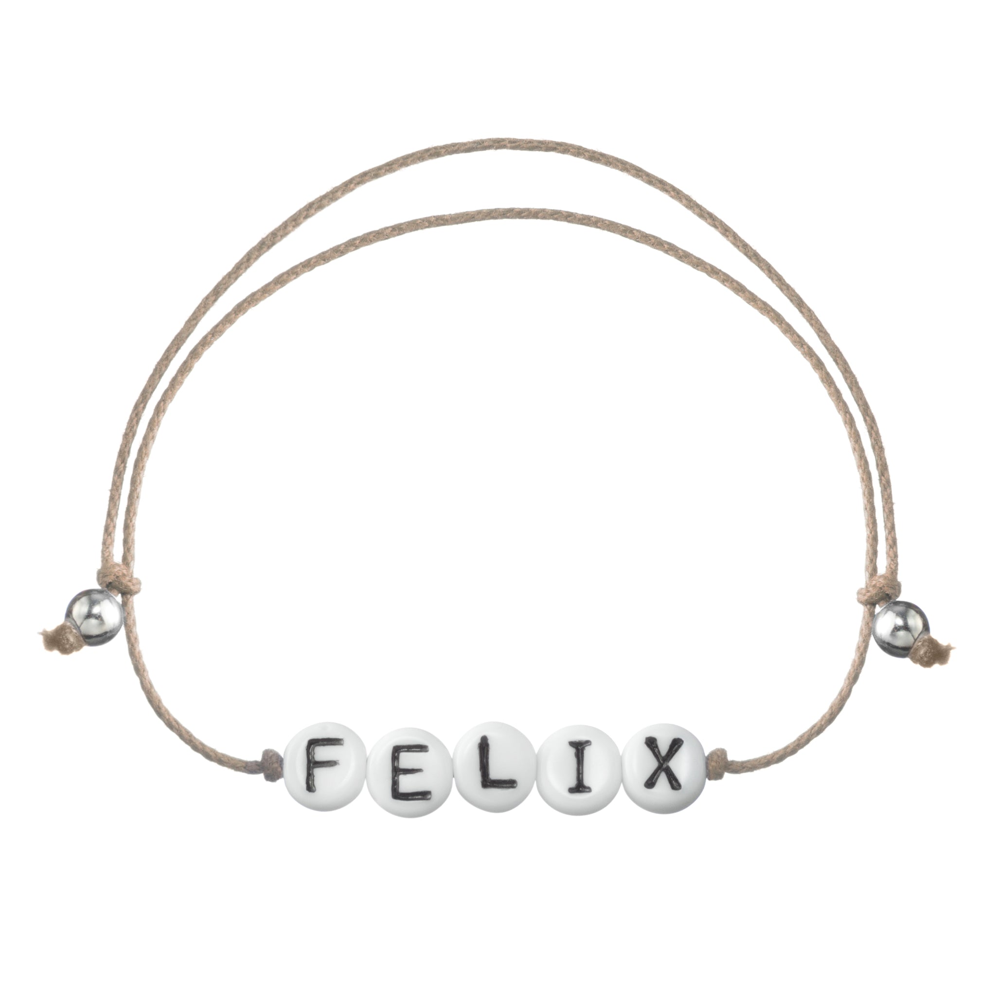 personalisiertes verstellbares Armband