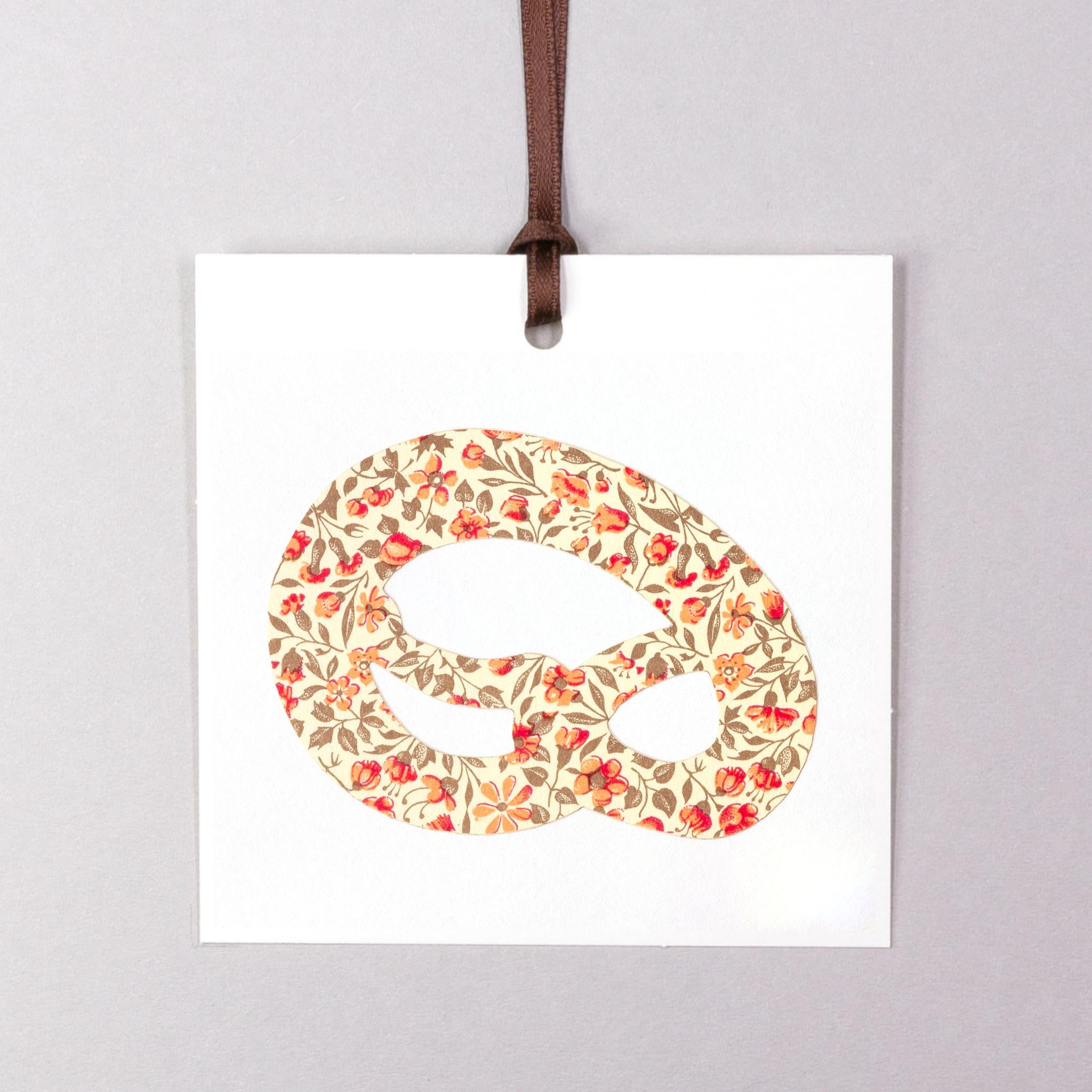 Gift tag "Pretzel"