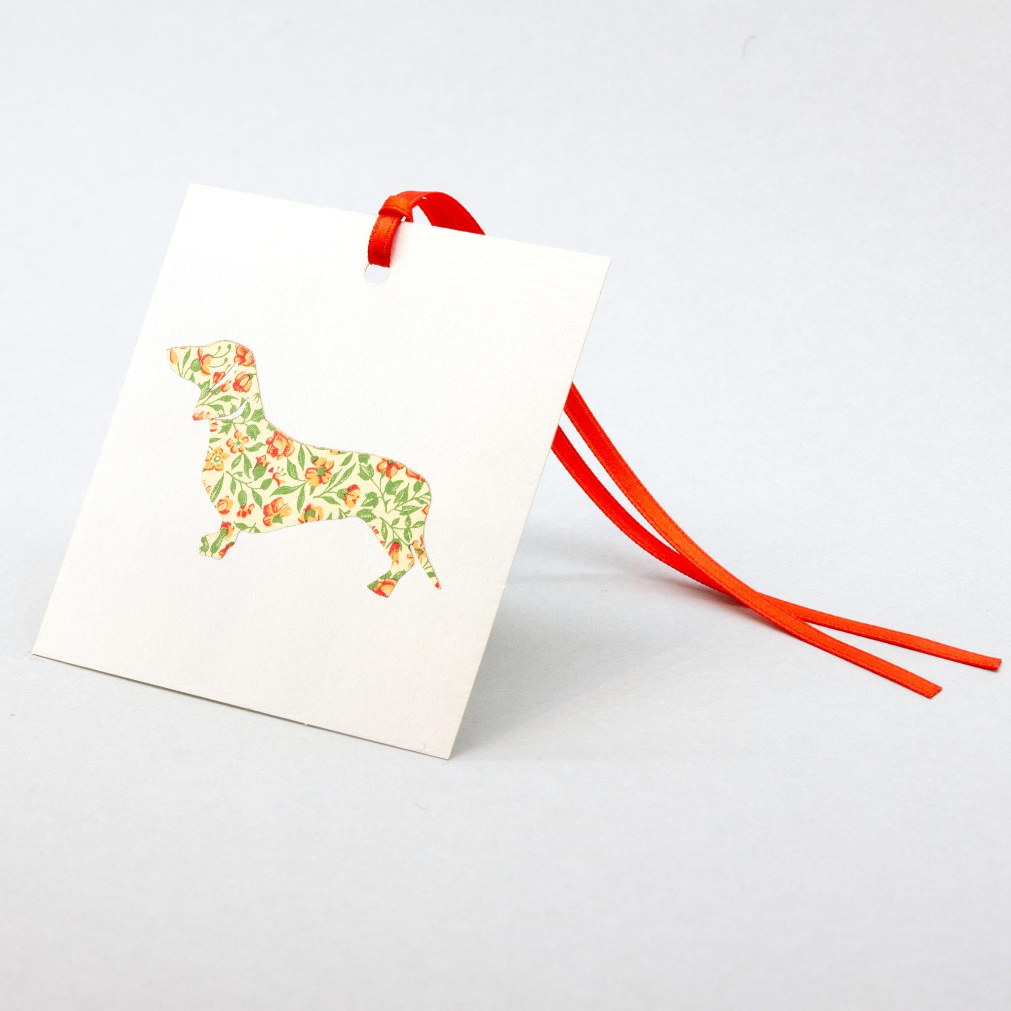 Gift tag "Dachshund"