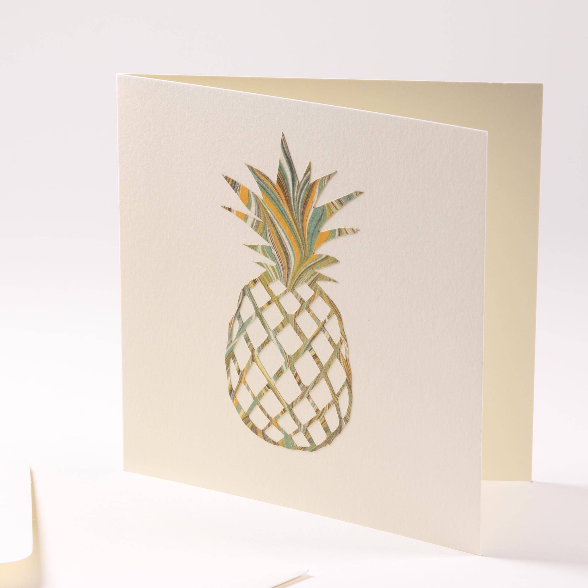 Grusskarte "Ananas"