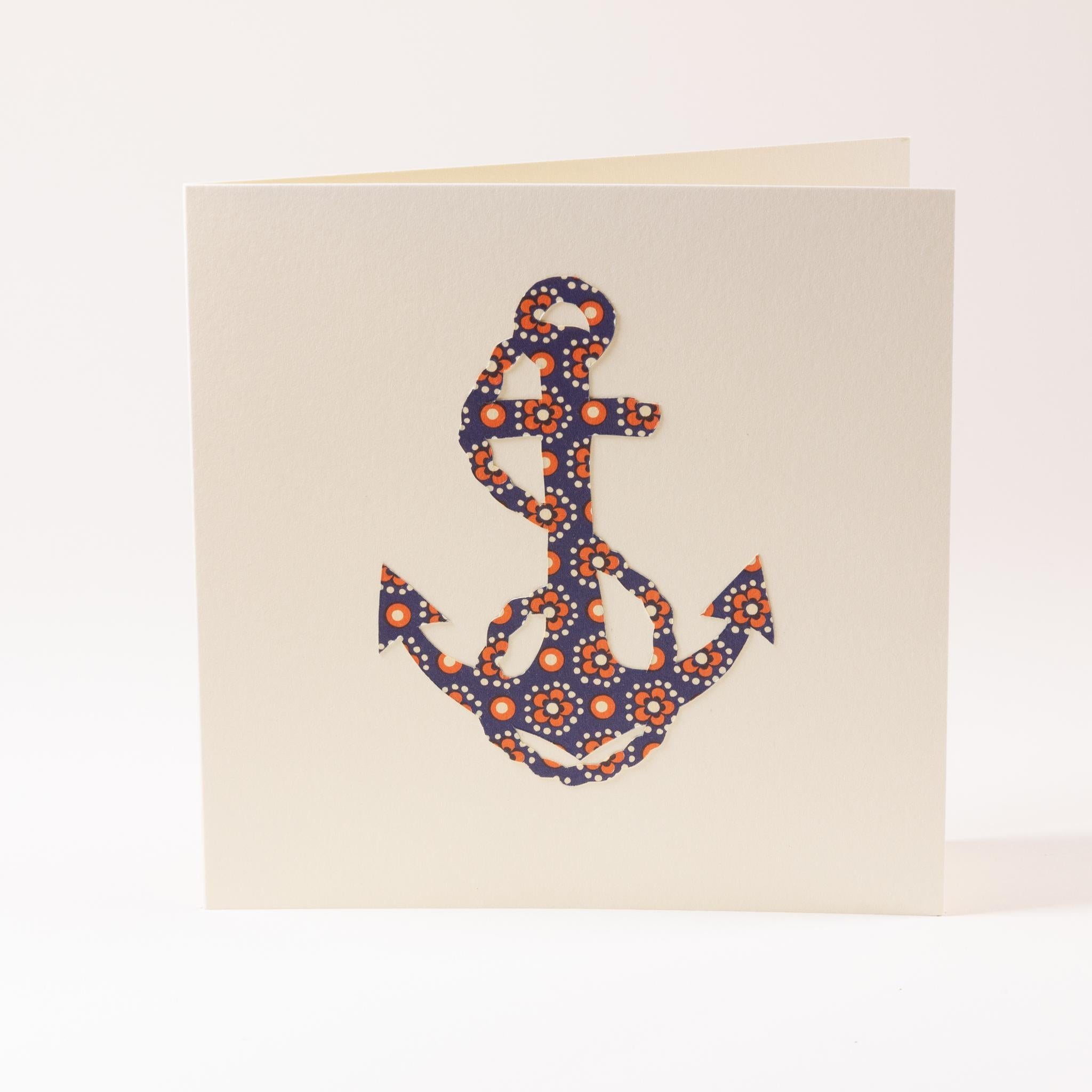 Greeting card "Anchor"