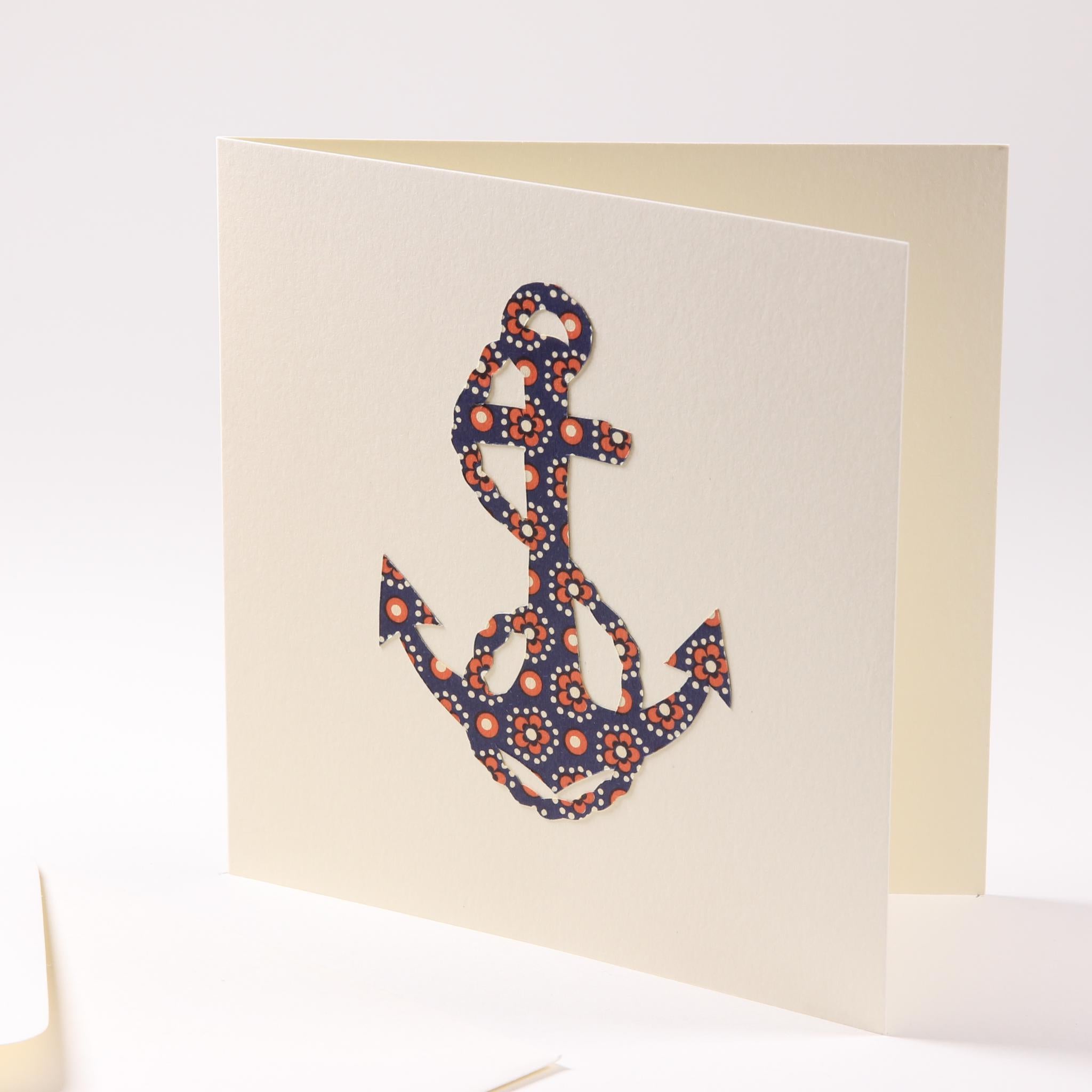 Greeting card "Anchor"