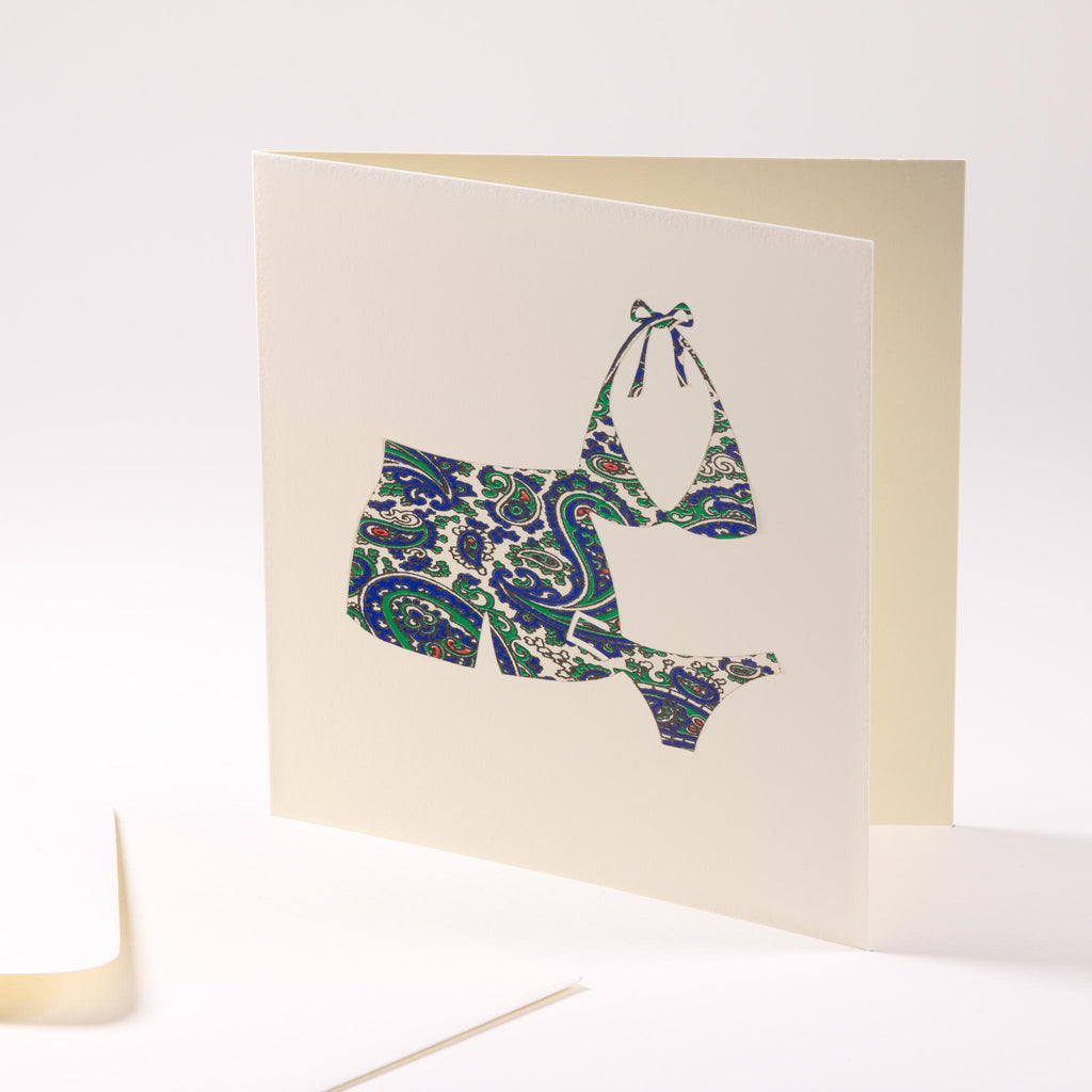 Greeting card "Swimsuit &amp; Bikini"