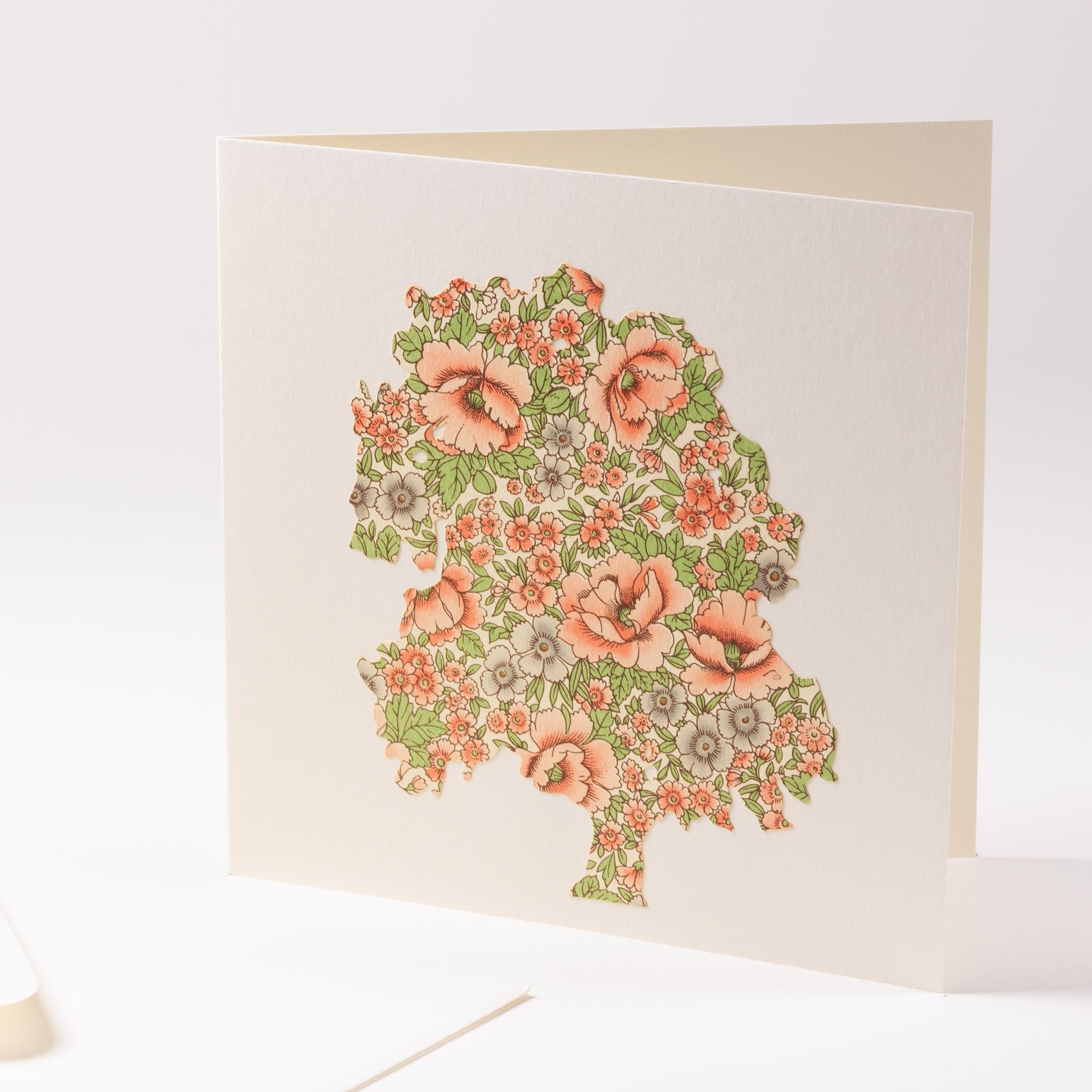 Greeting card "Tree"