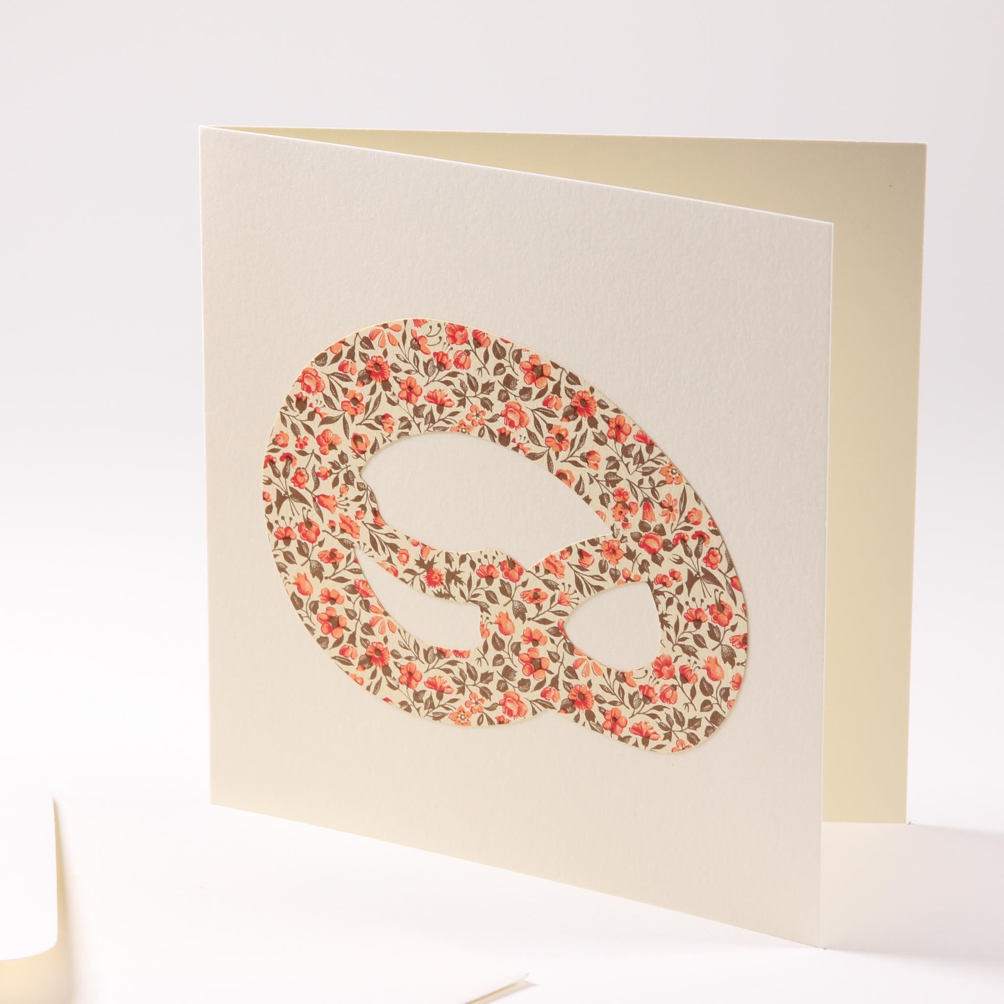 Greeting card "Pretzel"