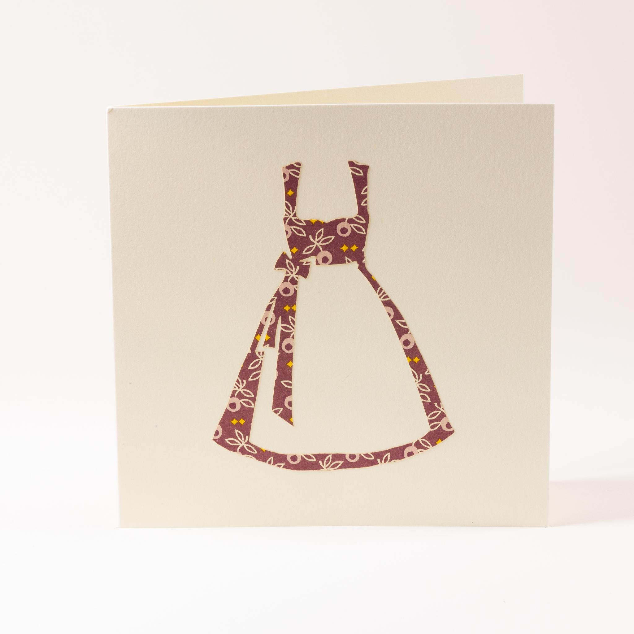 Greeting card "Dirndl"