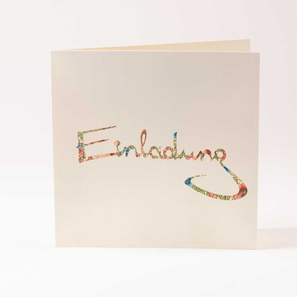 Greeting card "Invitation"