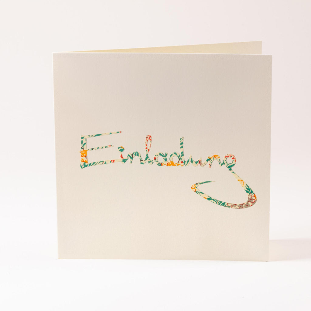 Greeting card "Invitation"