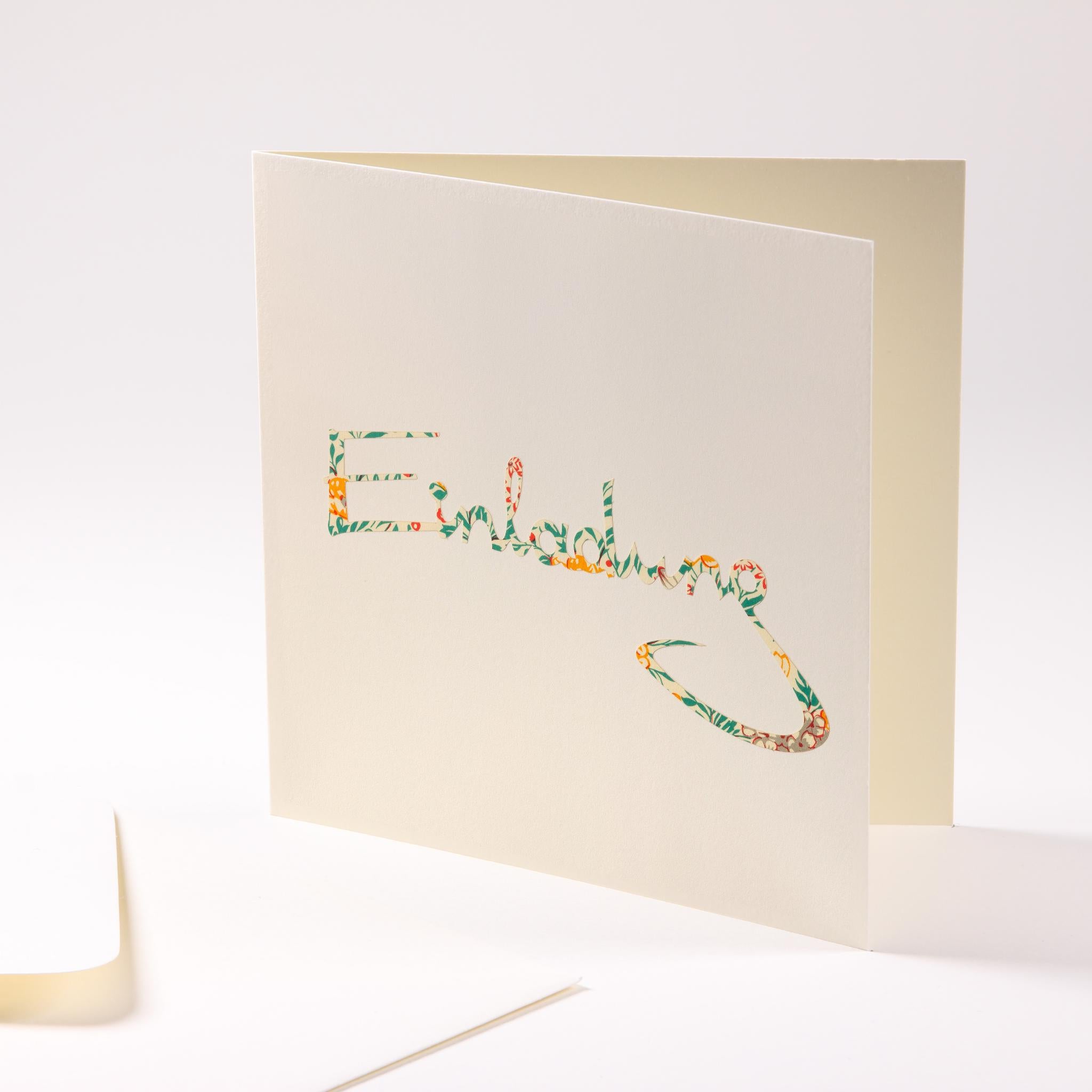 Greeting card "Invitation"