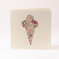 Greeting card "Ice"