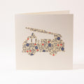 Greeting card "Fire truck"