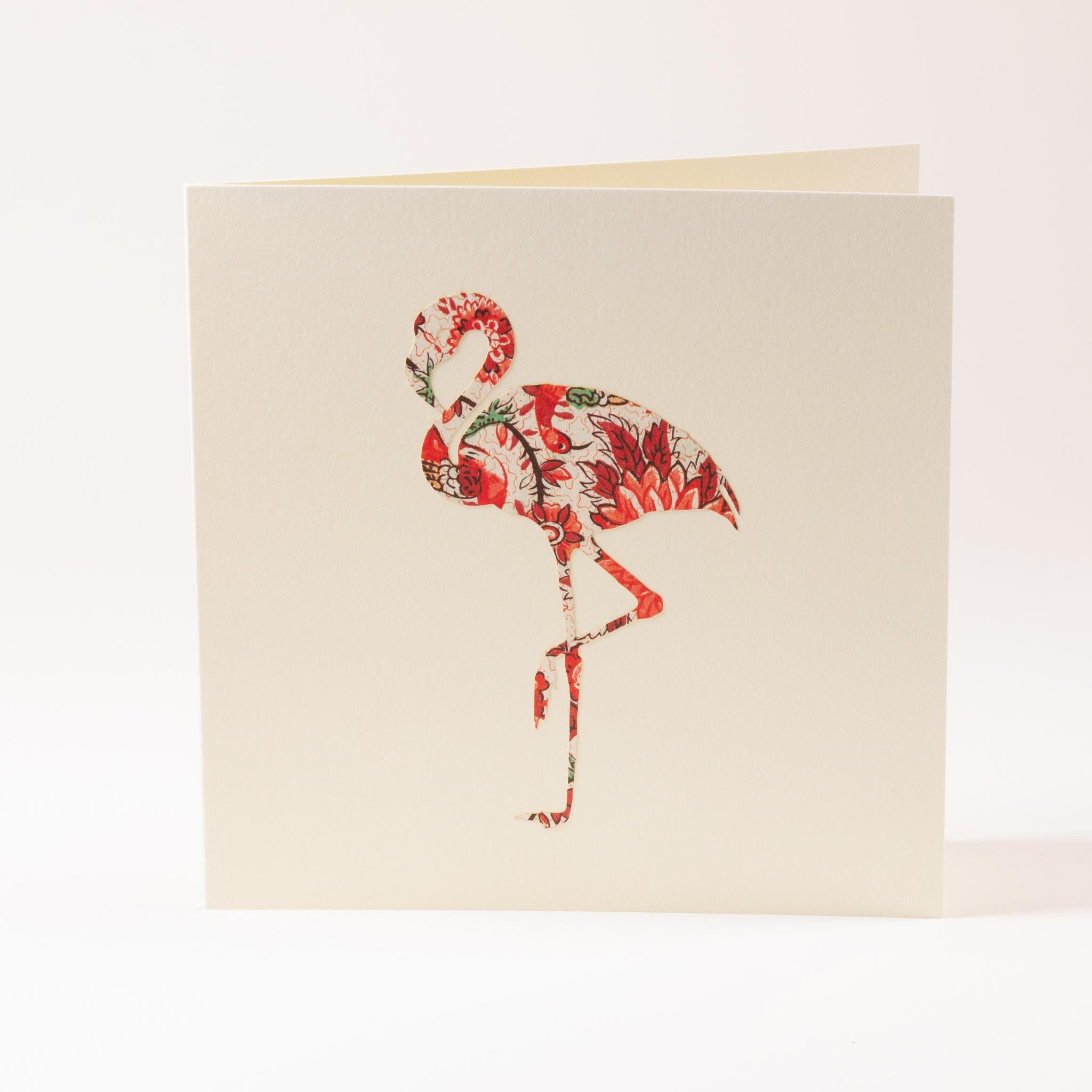Grusskarte "Flamingo"