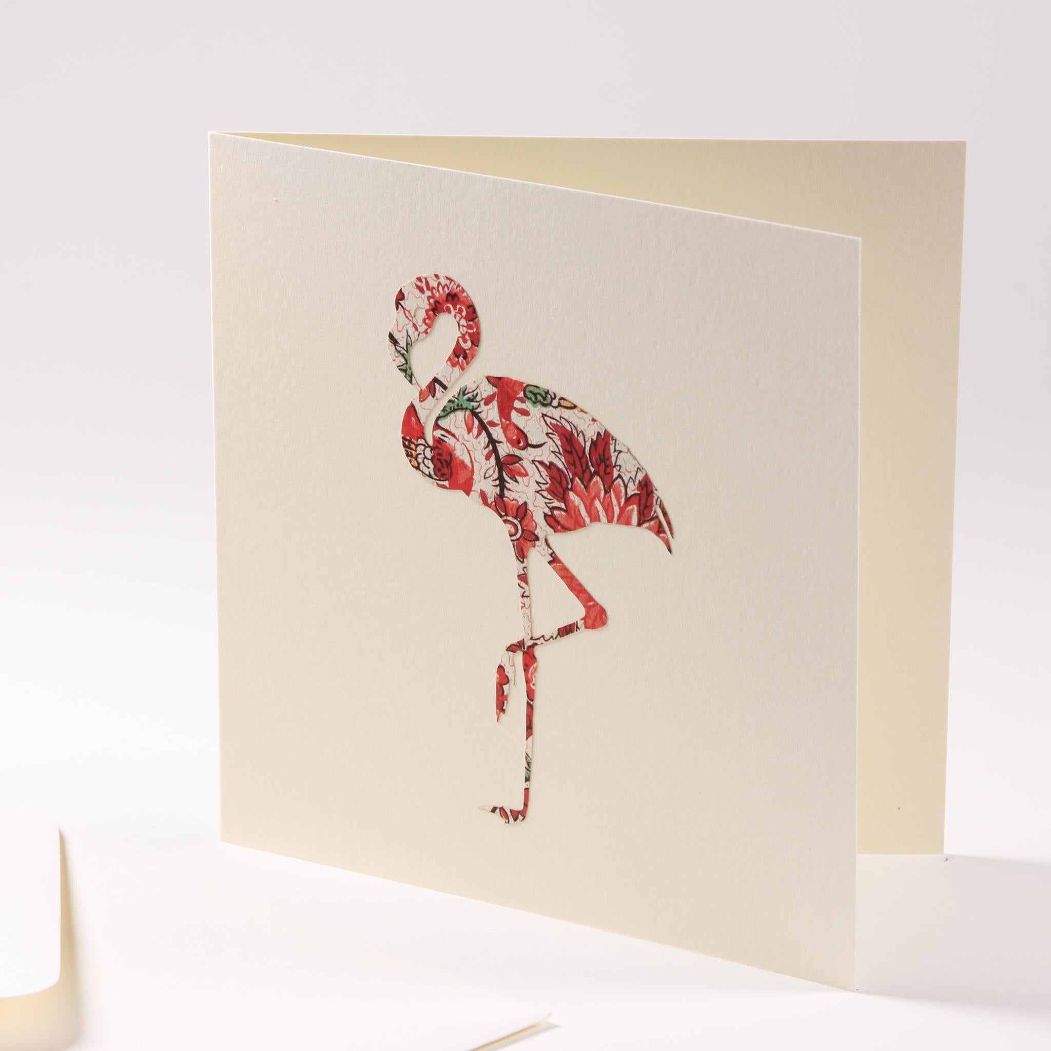 Grusskarte "Flamingo"