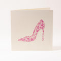 Greeting card "Lady's slipper"