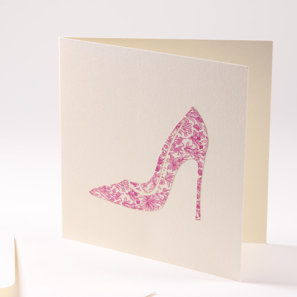 Greeting card "Lady's slipper"